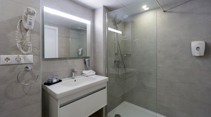 baño superior