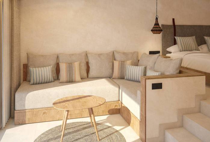 Open suite con cocina